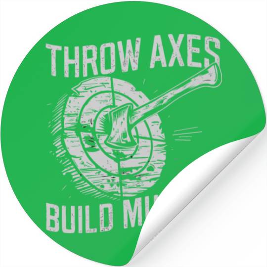 Axe Throwing Enthusiasts Championship Precision Stickers