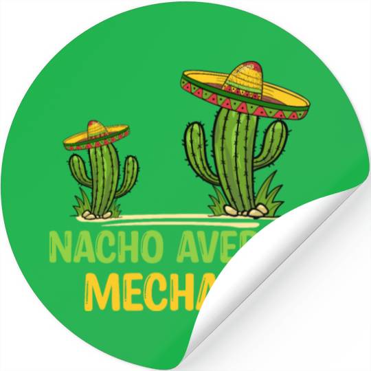 Nacho Average Mechanic Stickers