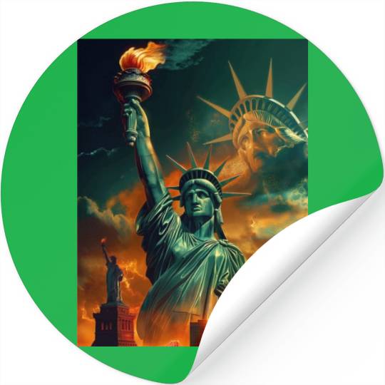 Statue of Liberty in New York USA Stickers