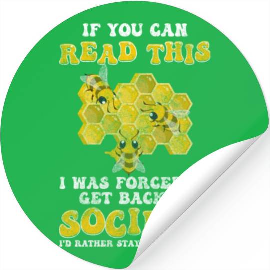 Honey Nature Insect Beekeeping Stickers
