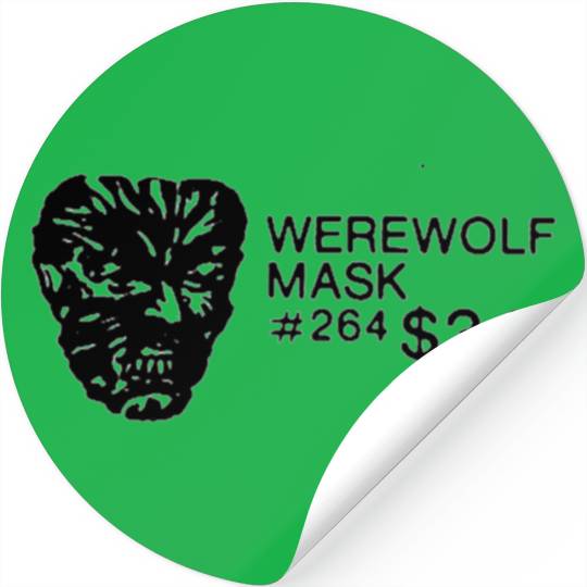 WEREWOLF MASK Stickers