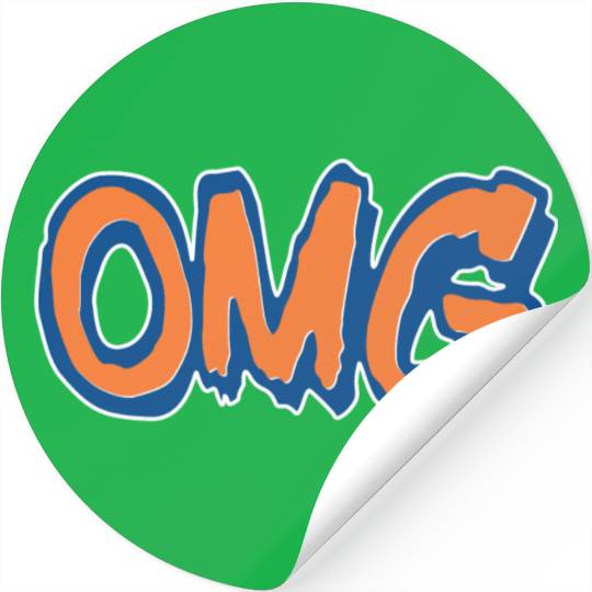OMG - Oh My God Stickers