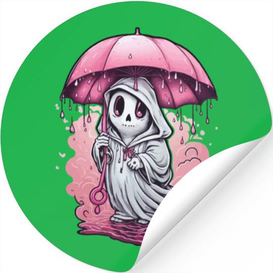Ghost Tattoo Drawing Stickers