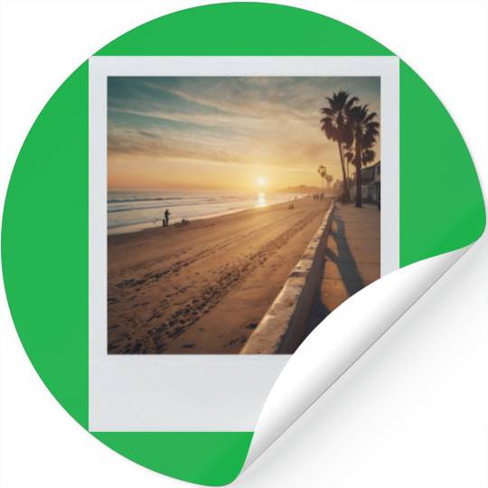 Mono Enterprises "Travels" Venice Beach #3 Stickers