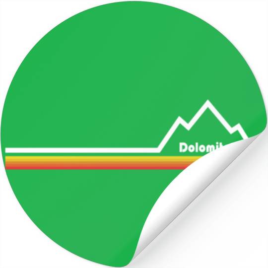 Dolomites Italy Stickers