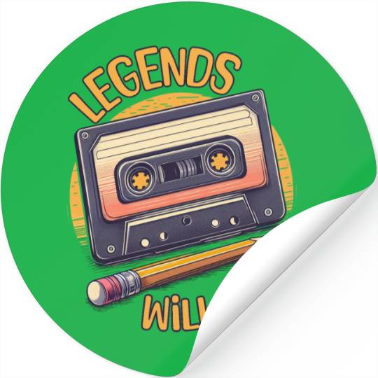 Legends Will Know: The Cassette Tape and Pencil Stickers