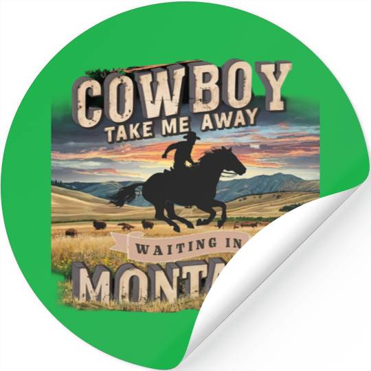 COWBOY Stickers