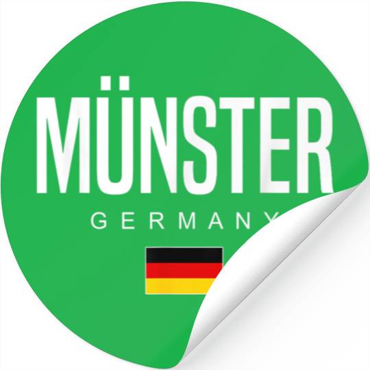 Cities of Germany Apparel more Stickers