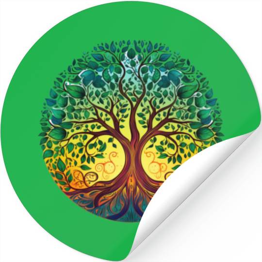 Tree of life, clothing, general items,Tree of Life Stickers