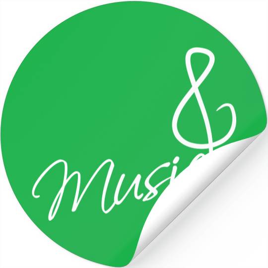 Music Clef Note French Violin Treble Musical Sound Stickers
