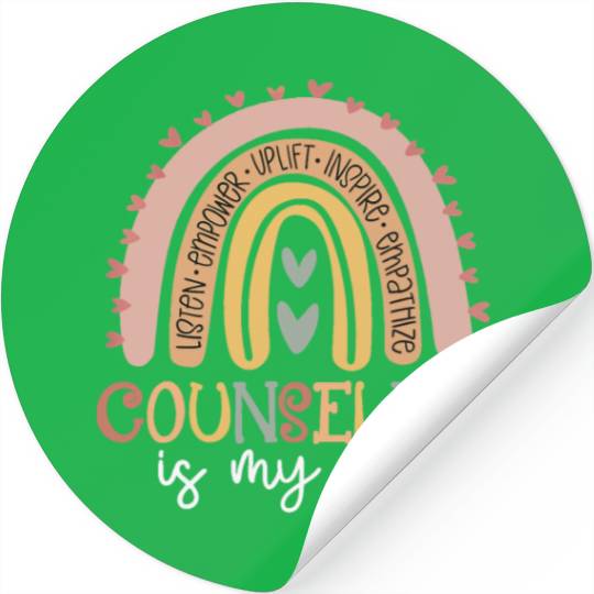 Back to School Counselor Stickers Counseling