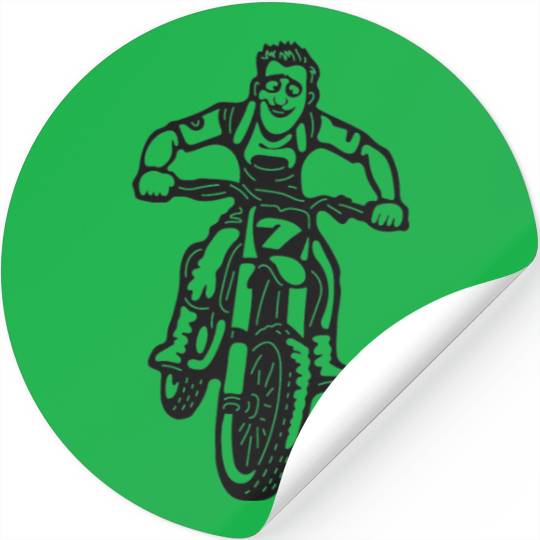 Wheelie Silly: Dirt Bike Comics & Rider Fails 002 Stickers