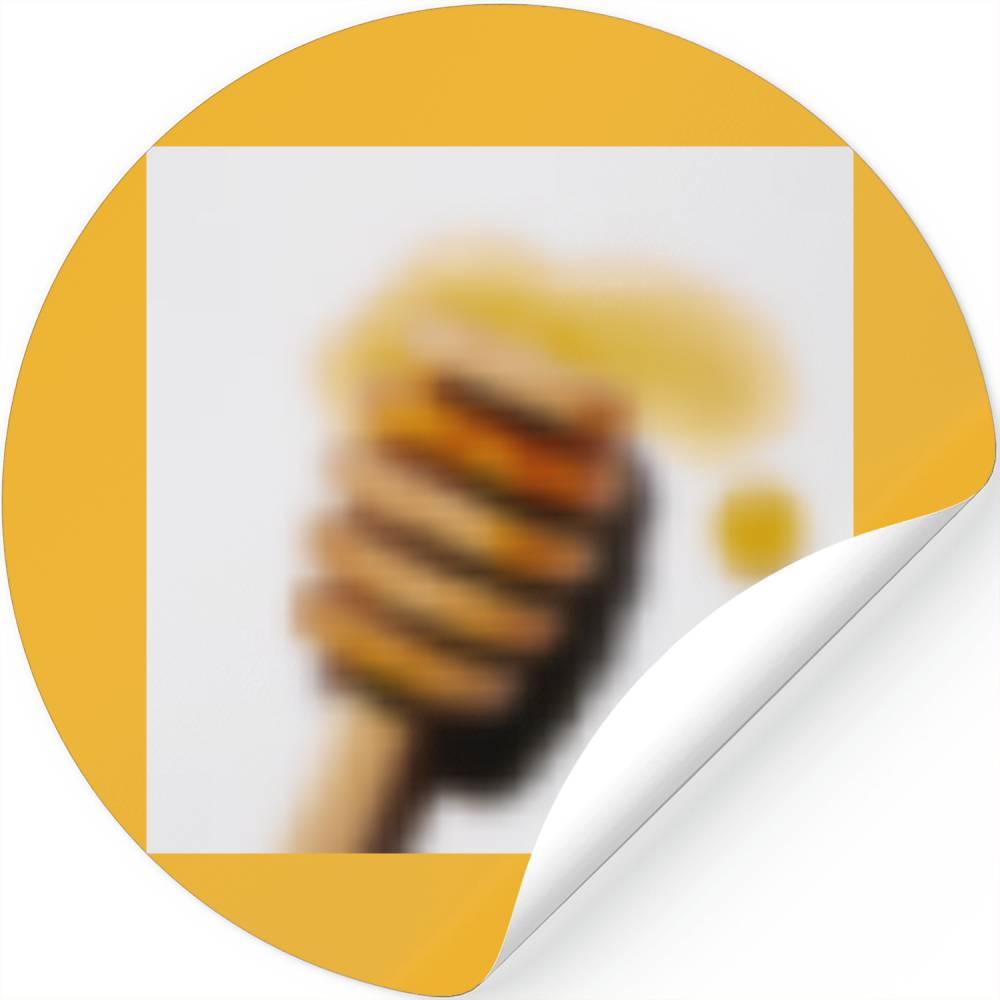 Jellyfish Playing Clarinet Realistic Stickers