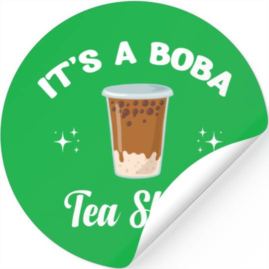 It's A Boba Tea Stickers Bubble Japan K-pop Korean
