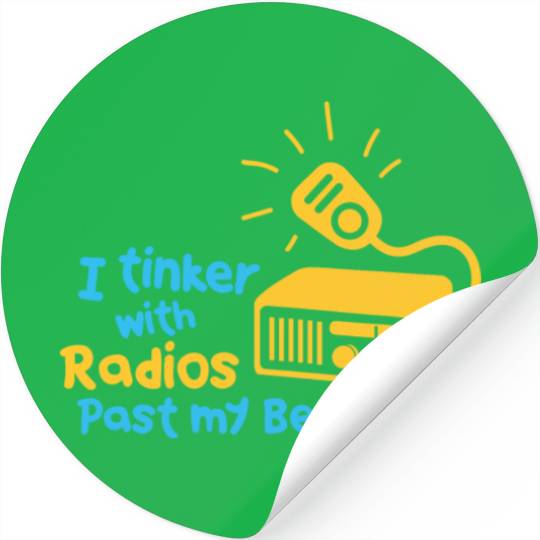 Amateur Radio Operator - Funny Ham Radio Saying Stickers