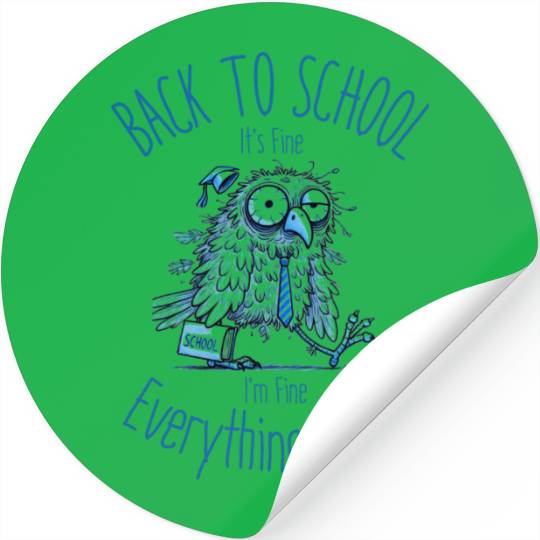 Back to School | Funny Teacher Appreciation Gifts Stickers
