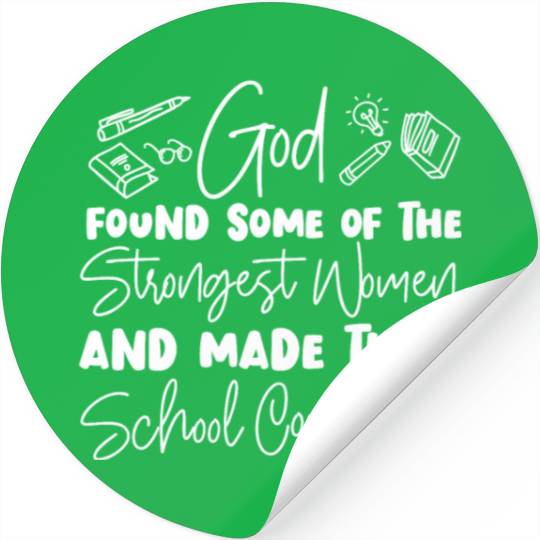 School Counselor Female Girl Stickers