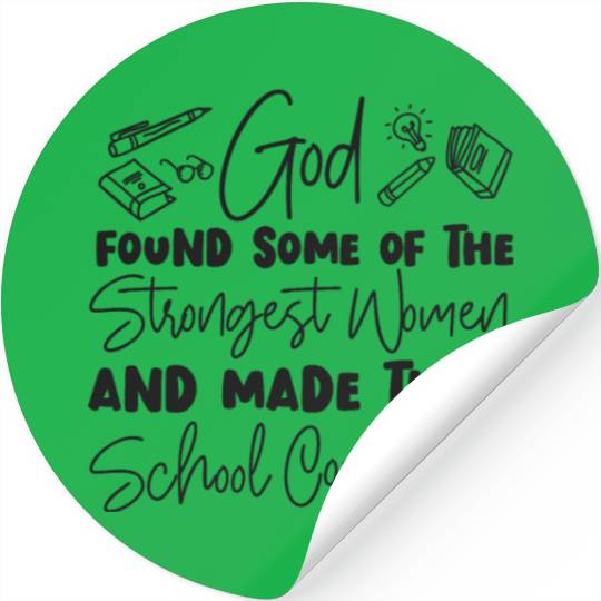 School Counselor Female Girl Stickers