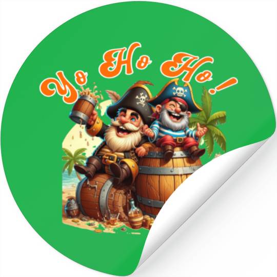 Pirate Rum Stickers