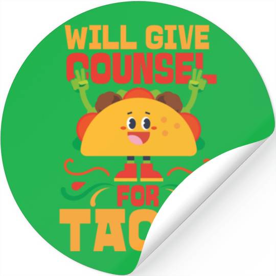 School Counselor Taco Will Give Stickers