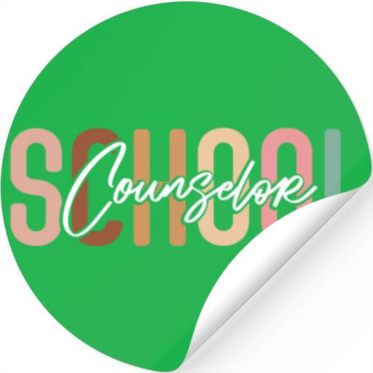 School Counselor School Counselor Stickers