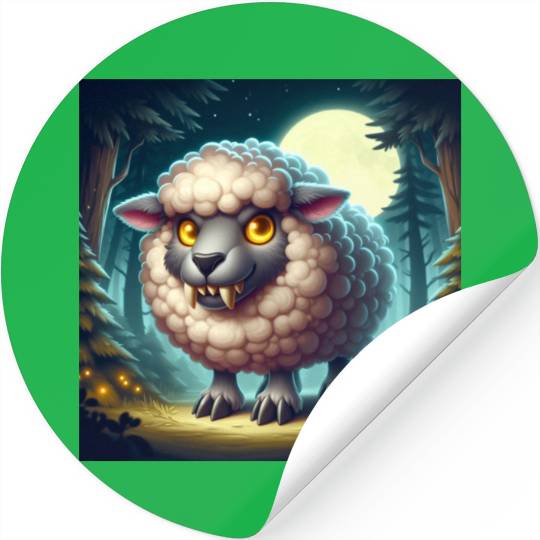 The sheep-wolf Stickers