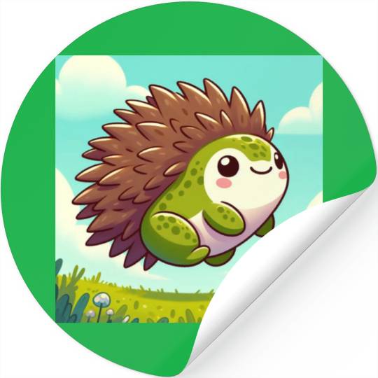 The frog-hedgehog Stickers