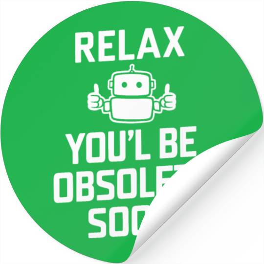 Robotics AI Automation Machine Learning Stickers