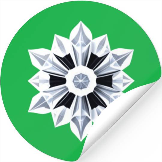 Ice Crystal Stickers