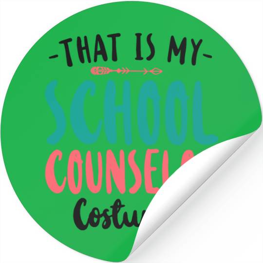 School Counselor Halloween That Is Stickers