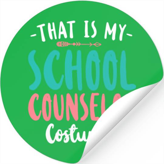 School Counselor Halloween That Is Stickers