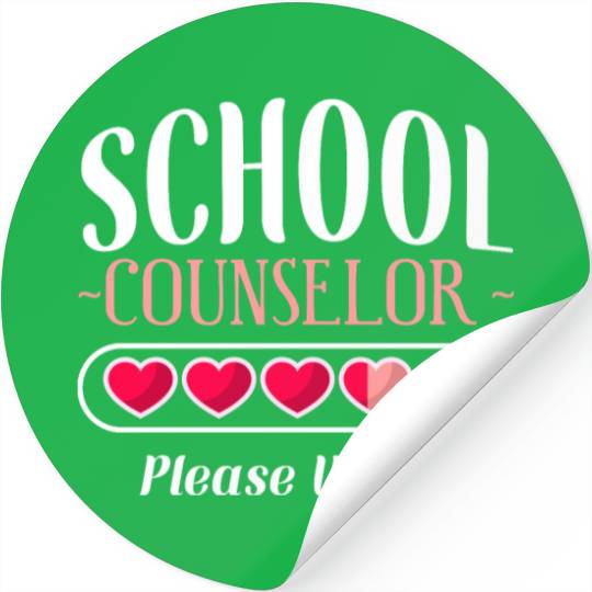 School Counselor School Counselor Stickers