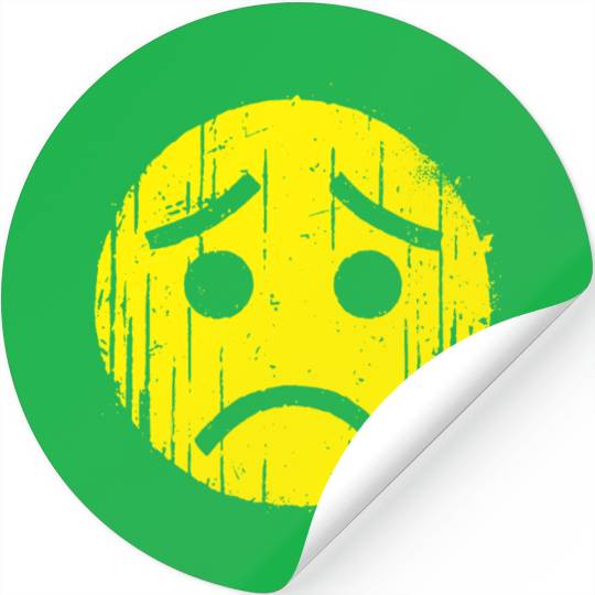 Depressed Emoticon Stickers