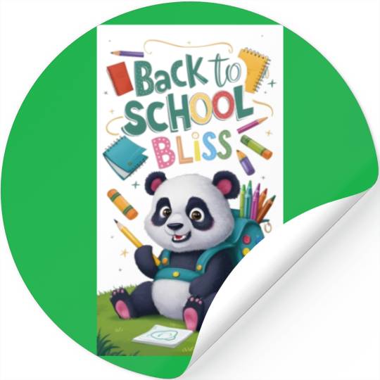 Back to school bliss Stickers