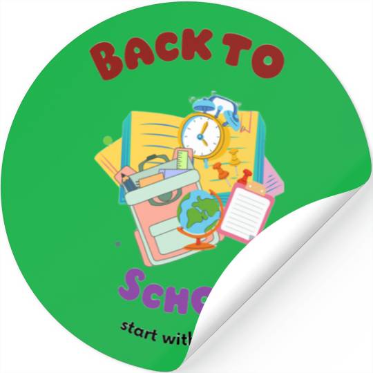 back to school Stickers