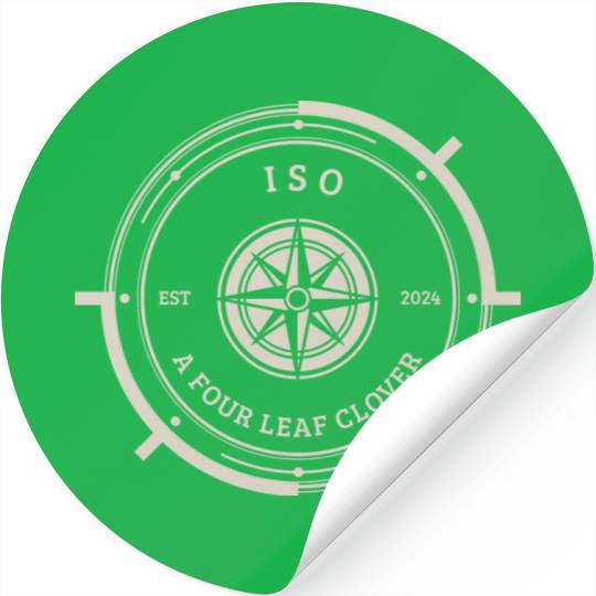 ISO Collection In Search of A Four Leaf Clover Stickers