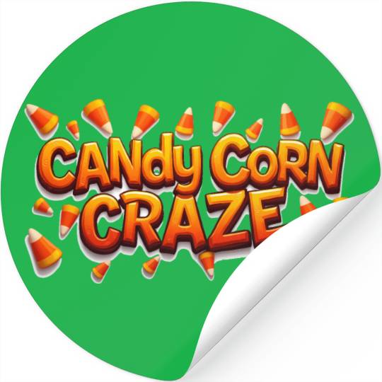 Candy Corn Craze! Stickers
