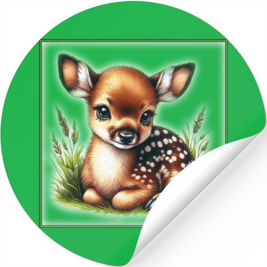 Cute baby animals Stickers
