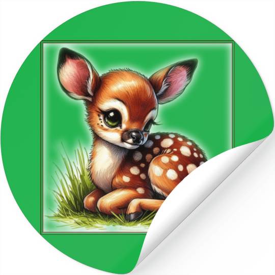 Cute baby animals Stickers