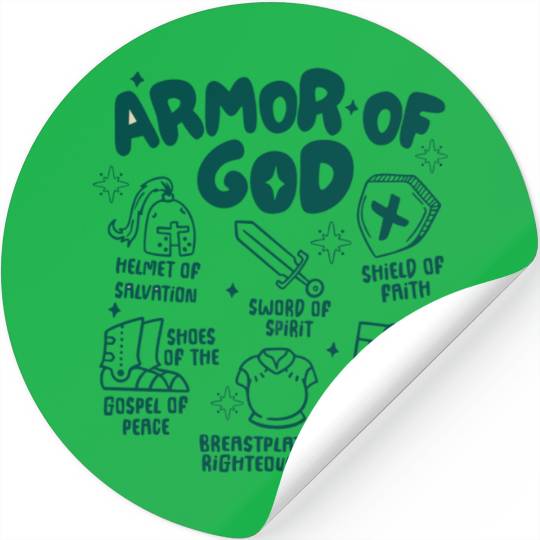 Armor of God Stickers