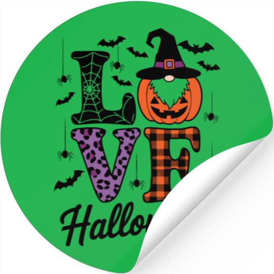 Love Halloween - Cute Stickers for Halloween Fans