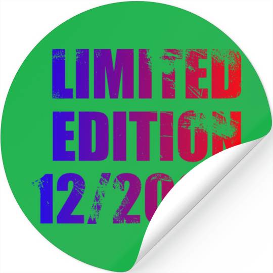 18th birthday Limited Edition 12/2006 Stickers