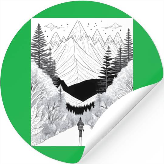 Journey into the Wilderness Stickers