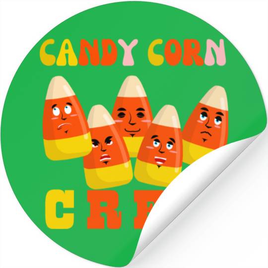 Candy Corn Crew Stickers