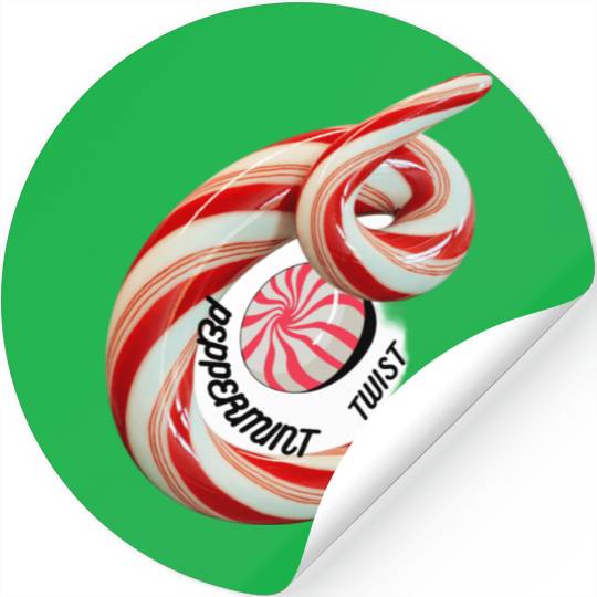 Peppermint Candy Stickers