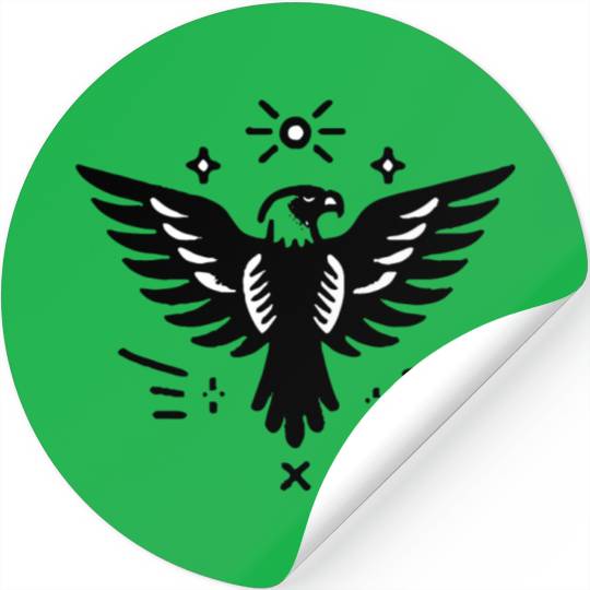 Sacred Bald Eagle Tattoo Stickers