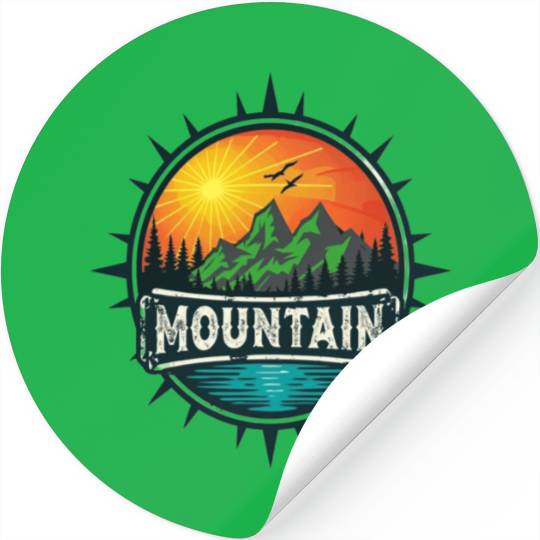 Sunrise Summit Stickers