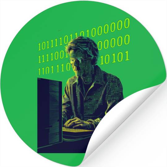 NEON PROGRAMMER Stickers