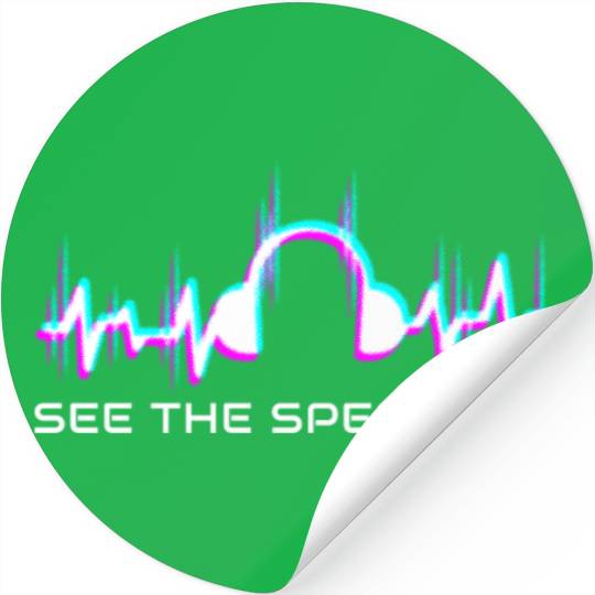 See The Spectrum Radio Lovers Radio Stickers