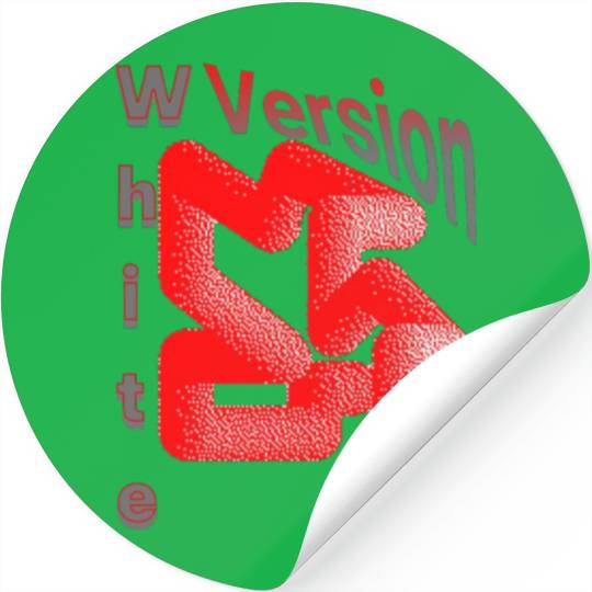 Combination Formula White Version Stickers